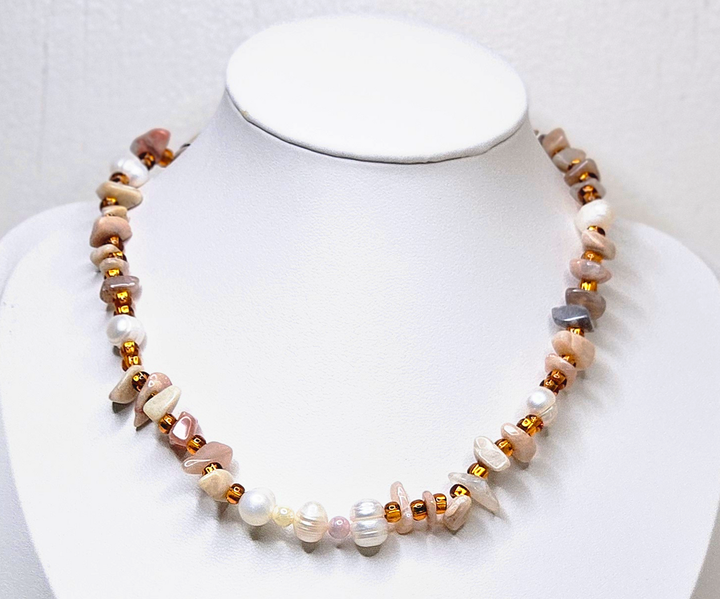 Strawberry Quartz Semiprecious & Beads