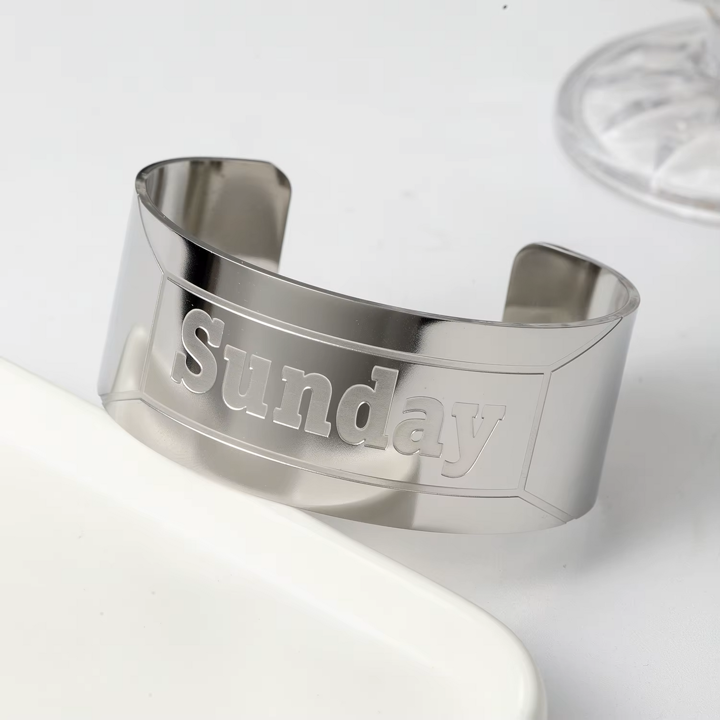 Big Custom Name Bracelet Stainless Steel Jewelry