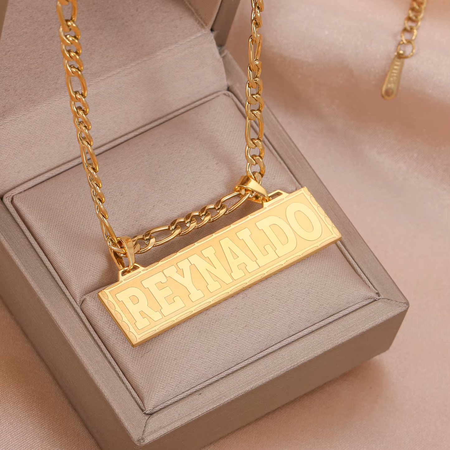 Trending Stainless Steel Bar Necklaces For Men