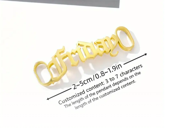 Custom Shoe Buckles
