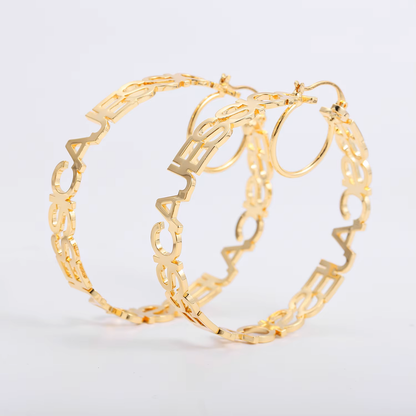 Custom Name Earring 2025 Trend New Summer Hoop Earrings